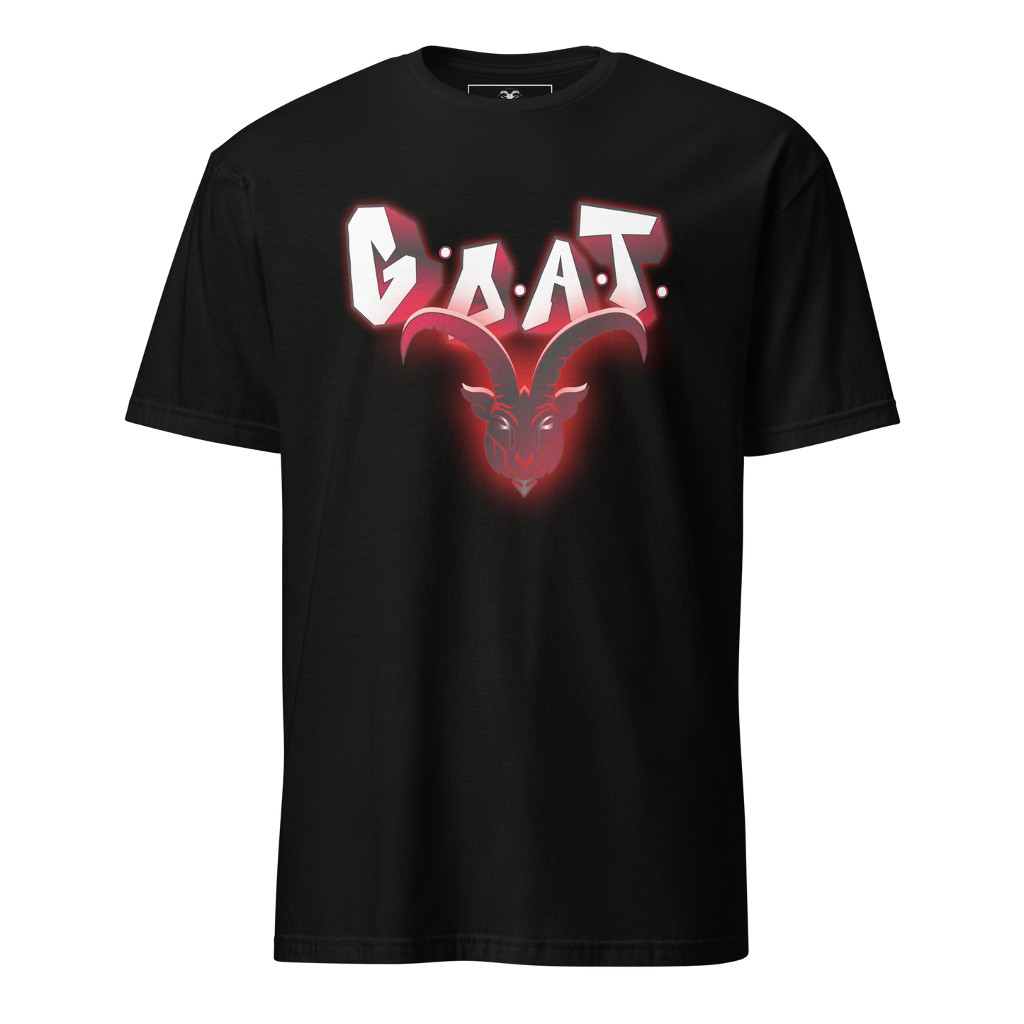 G.O.A.T. Black/Red/White Graffiti T-Shirt